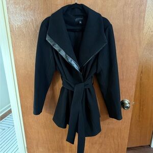 41Hawthorn black moto wool jacket